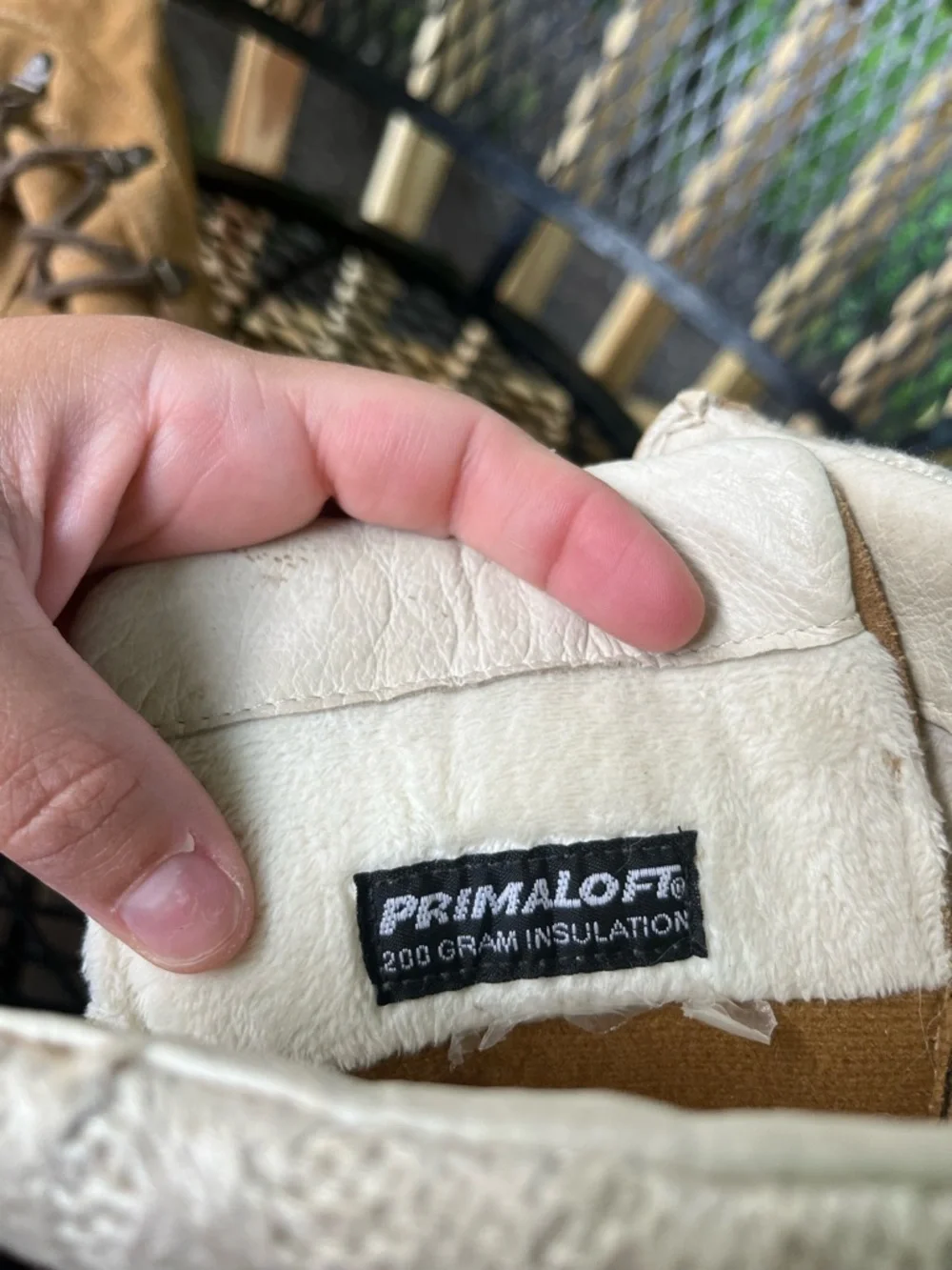 The North Face Women's Tan Suede Winter Boots Primaloft Fur Size 7.5